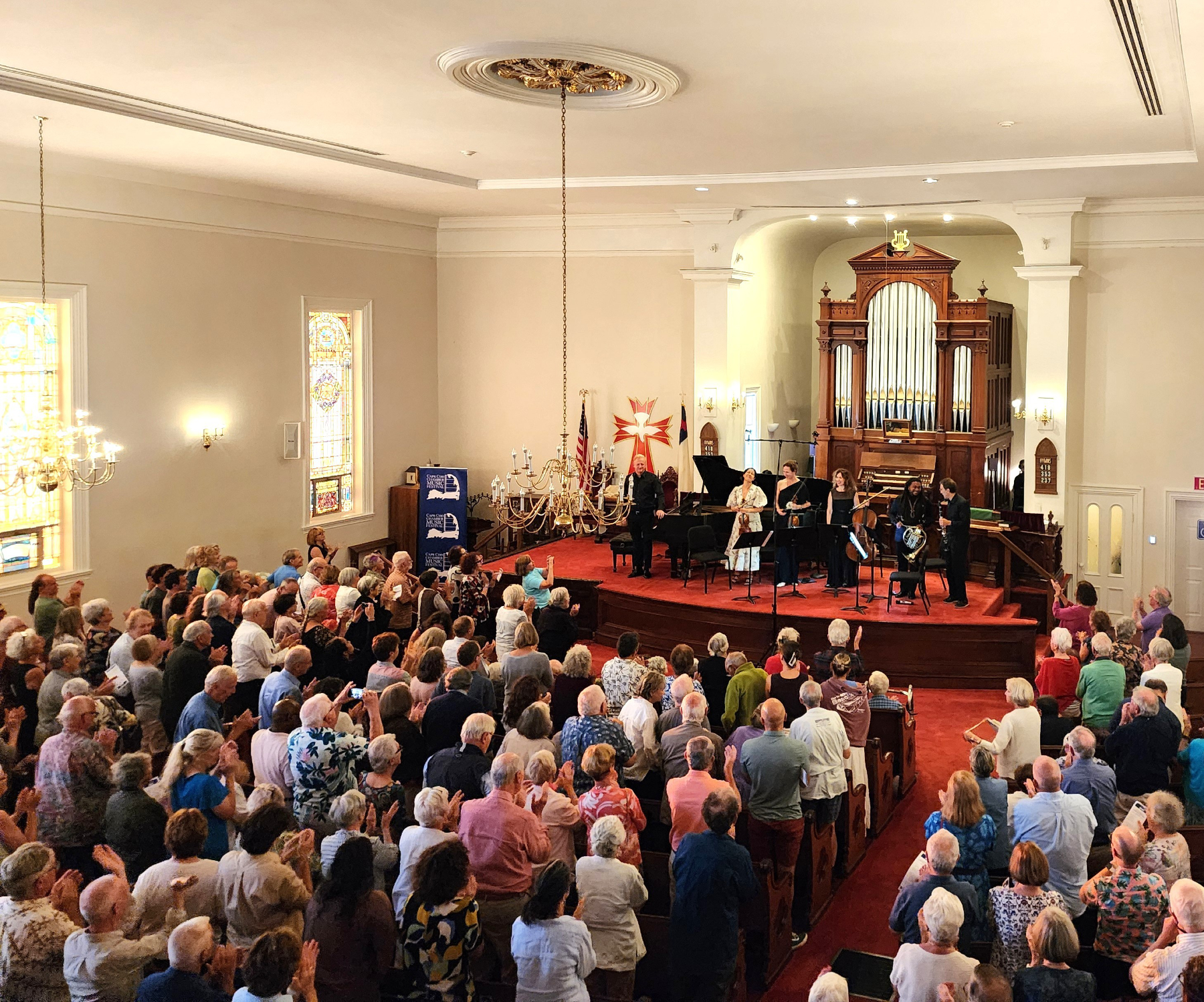 2025_08_15 6 and 7 Sextet Standing O wide crop